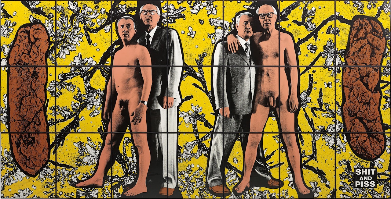 Shit and Piss by Gilbert & George