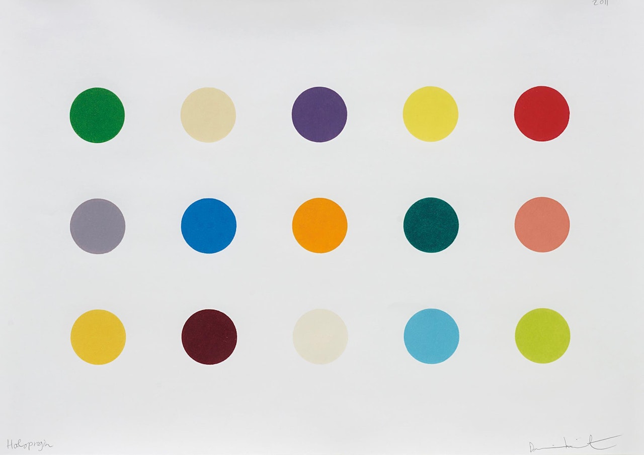 Haloprogin by Damien Hirst