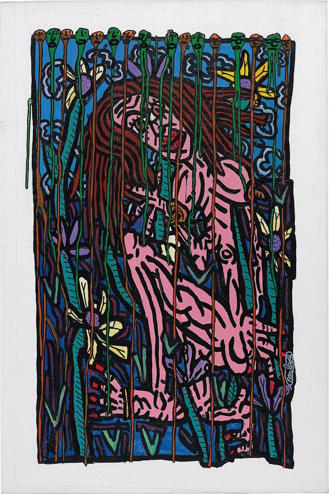 Femme Fleur by Robert Combas