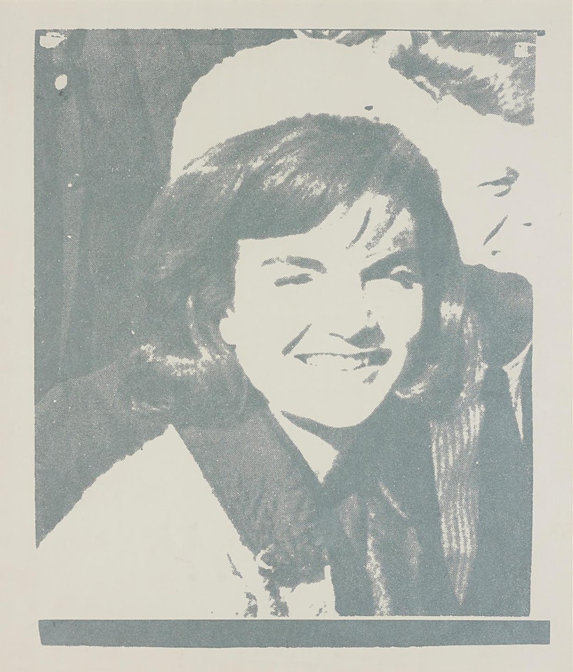 Jacqueline Kennedy I (Jackie I), from 11 Pop Artists, Volume I by Andy Warhol