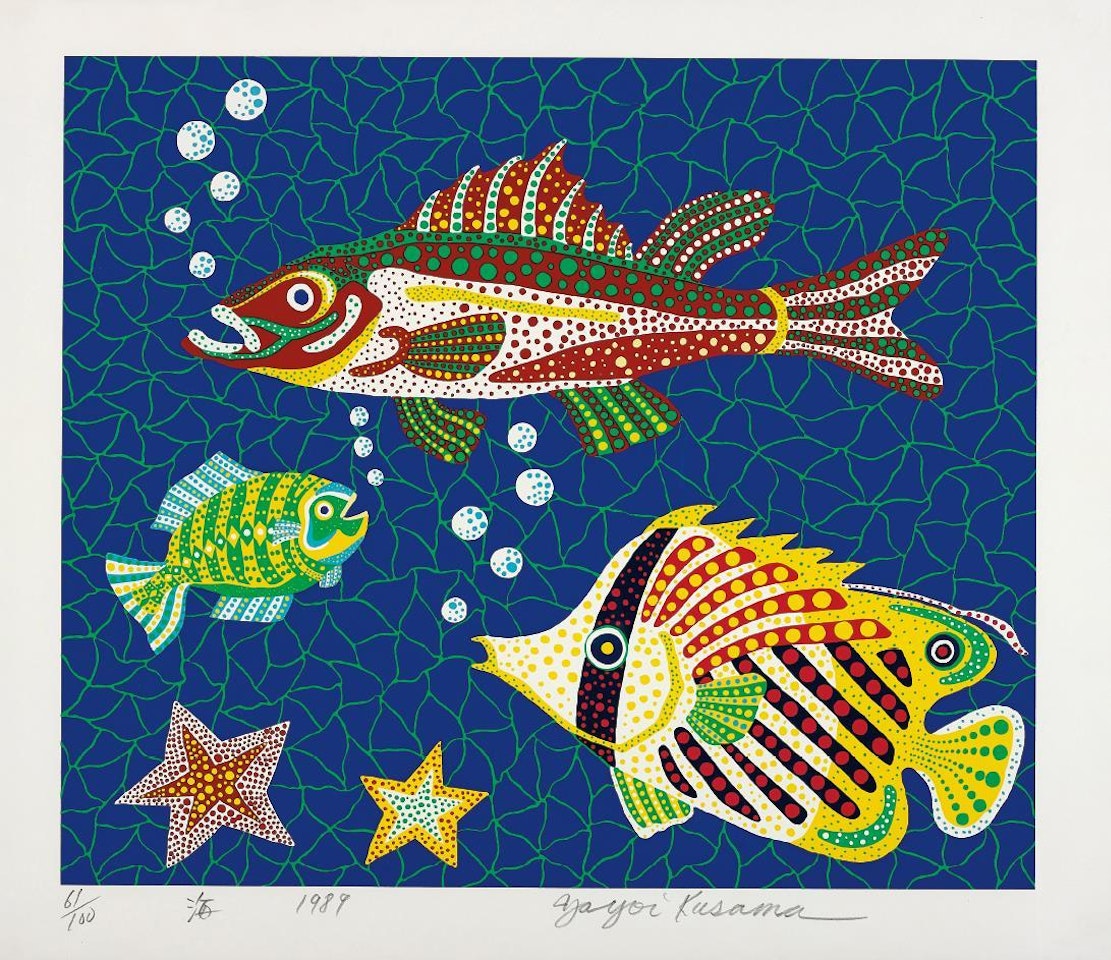 Sea by Yayoi Kusama
