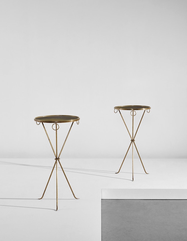 Pair of gu�ridons, from the Palacio Sans Souci, Buenos Aires by Jean-Michel Frank