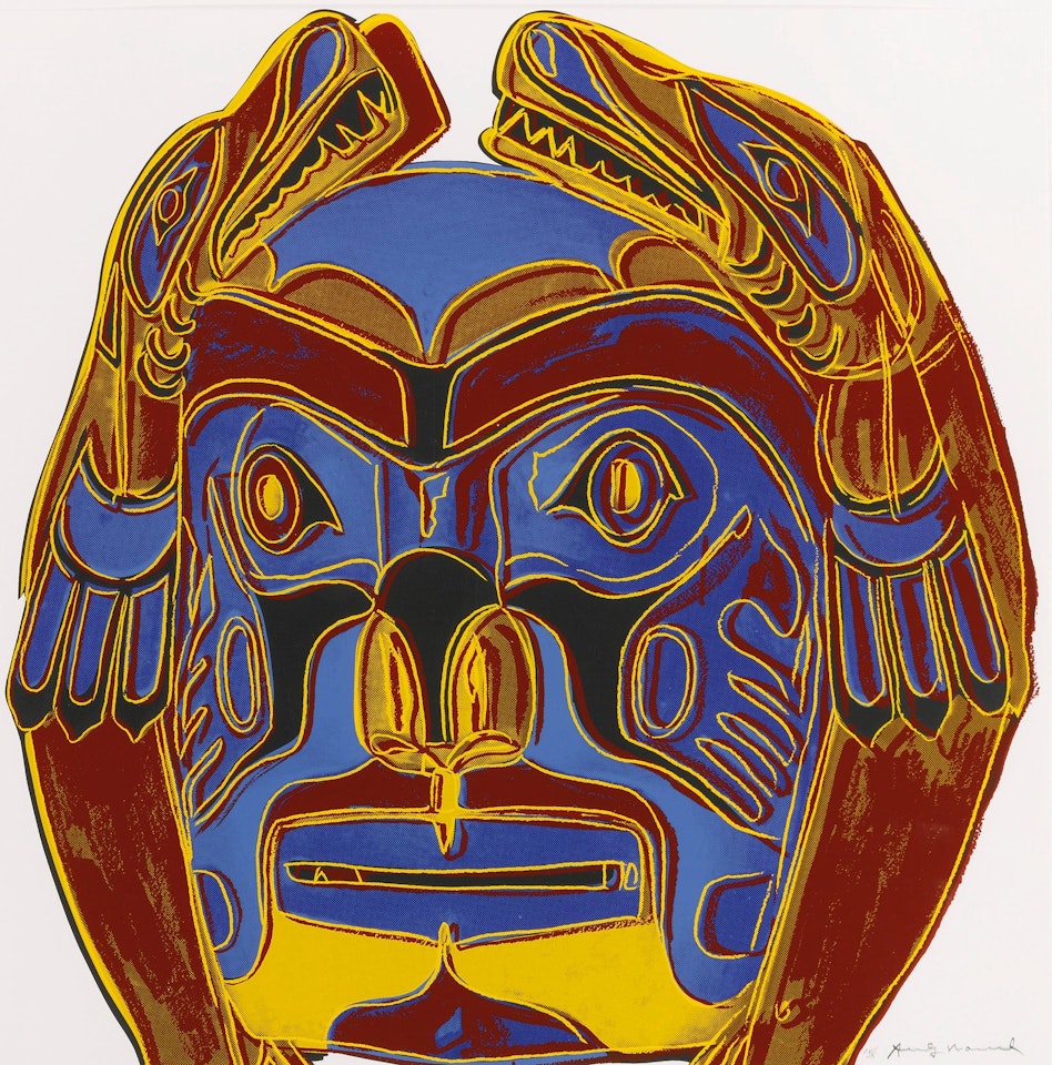 Northwest Coast Mask (F & S II380) by Andy Warhol