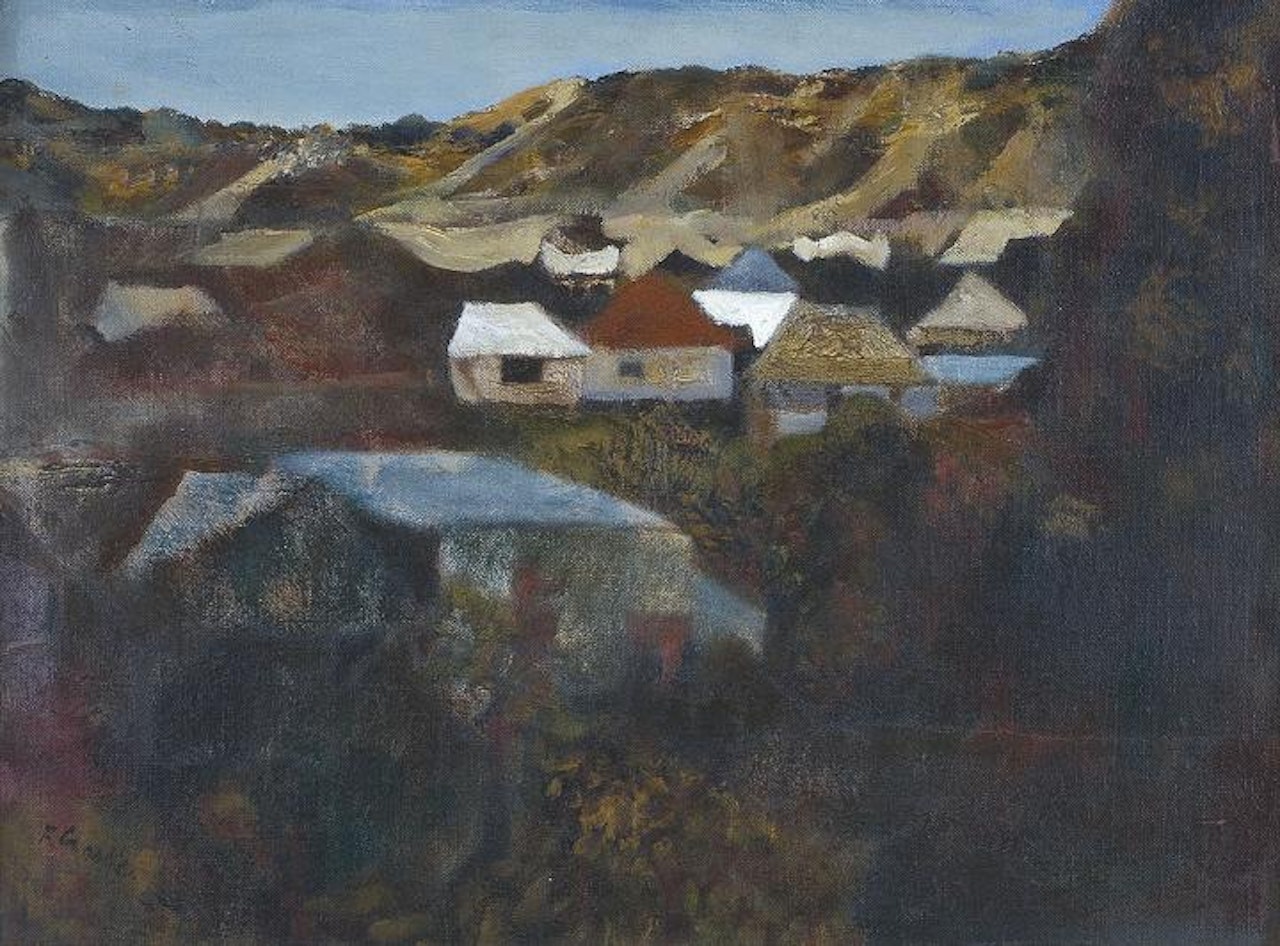 North Queensland township by Ray Austin Crooke