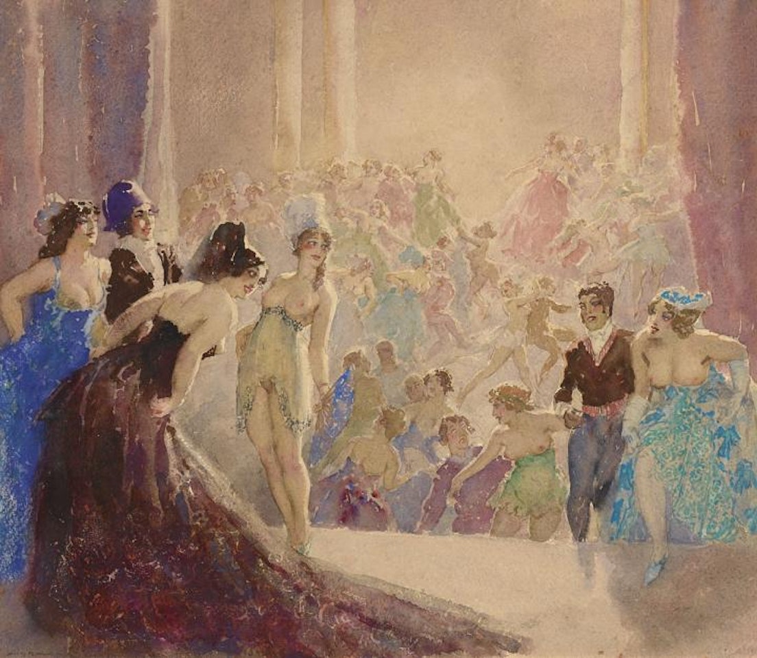 She Arrives by Norman Alfred Williams Lindsay