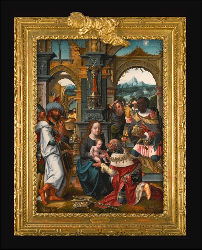 The Adoration Of The Magi by Attributed to Pieter Coecke van Aelst I