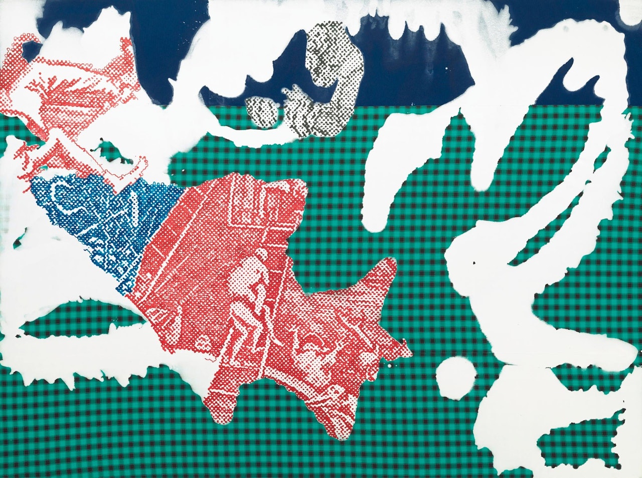 Roter Fisch (Red Fish) by Sigmar Polke