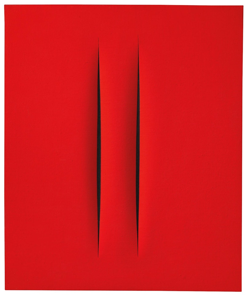Concetto Spaziale, Attese by Lucio Fontana