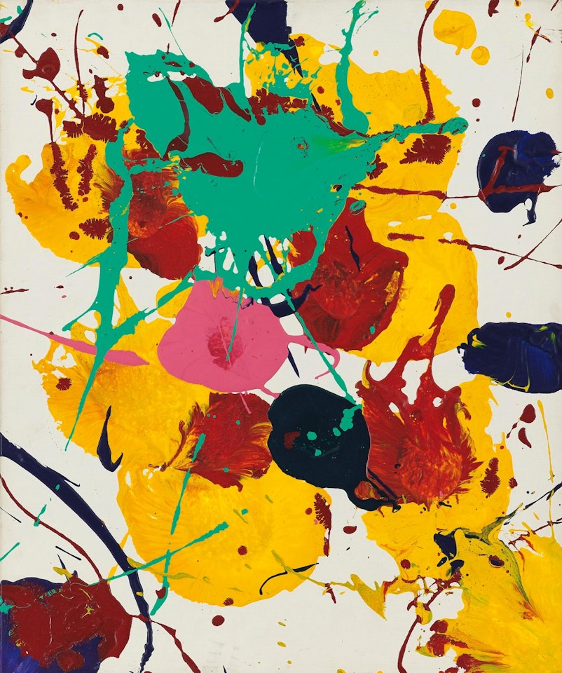 Faller (Untitled) by Sam Francis