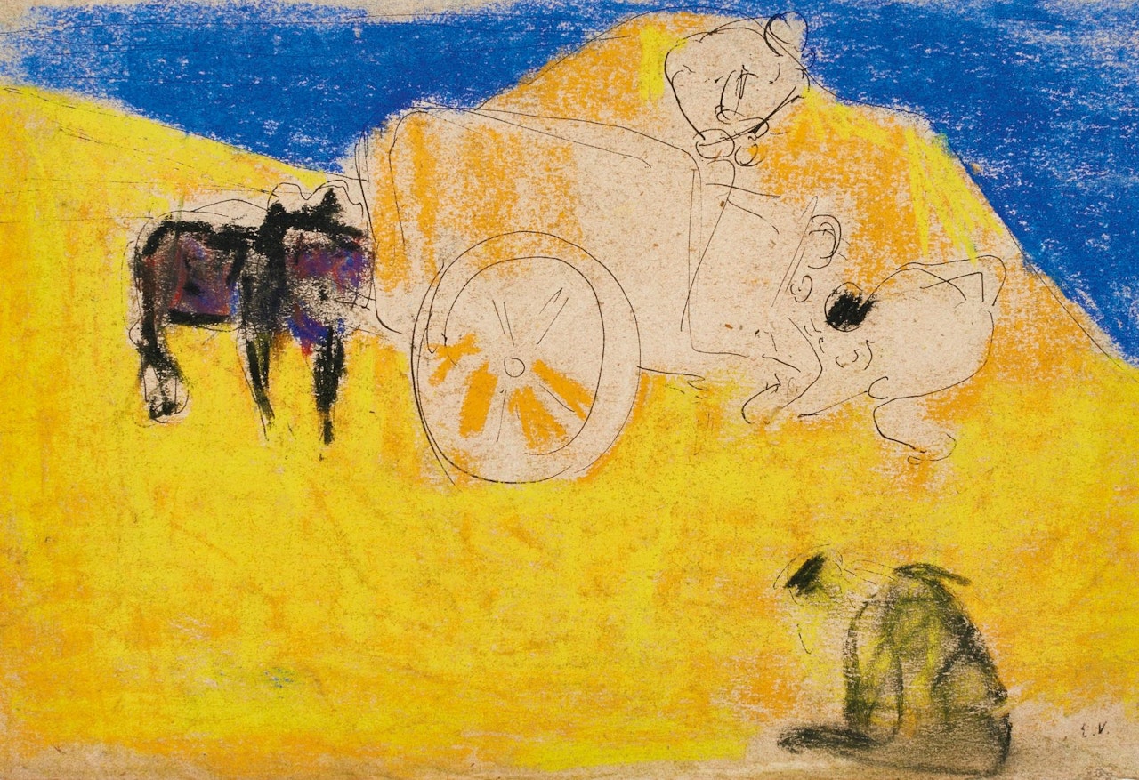 Le Tombereau by Édouard Vuillard