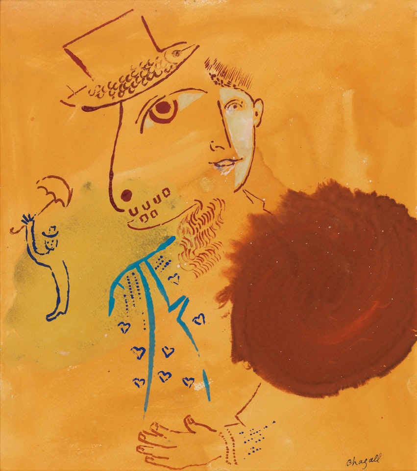 Double Profil by Marc Chagall