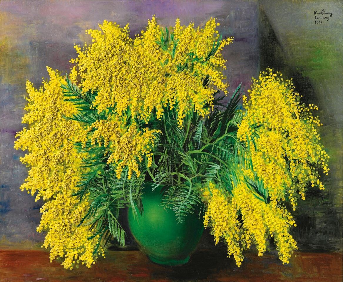 Mimosas by Moïse Kisling