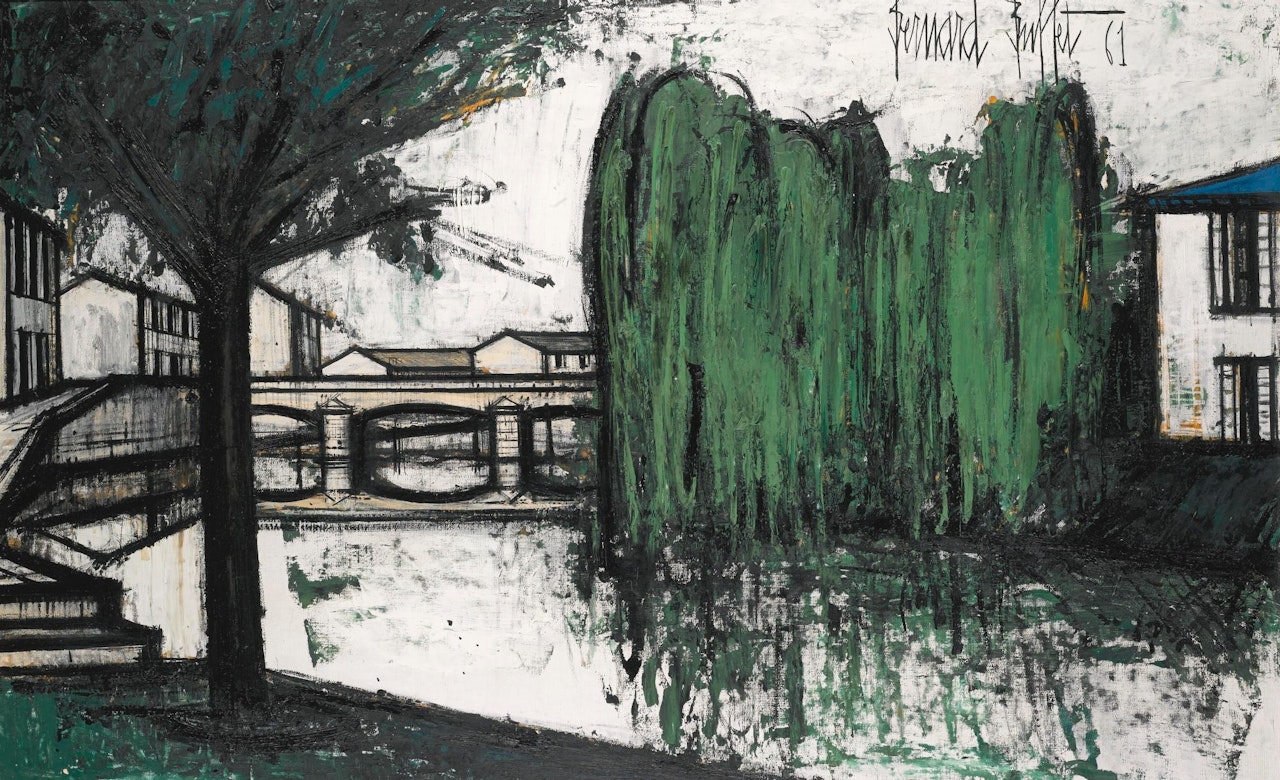 Saules Pleureurs Sur La Rivi�re by Bernard Buffet