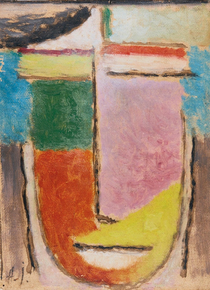 Abstrakter Kopf (Abstract Head) by Alexej von Jawlensky