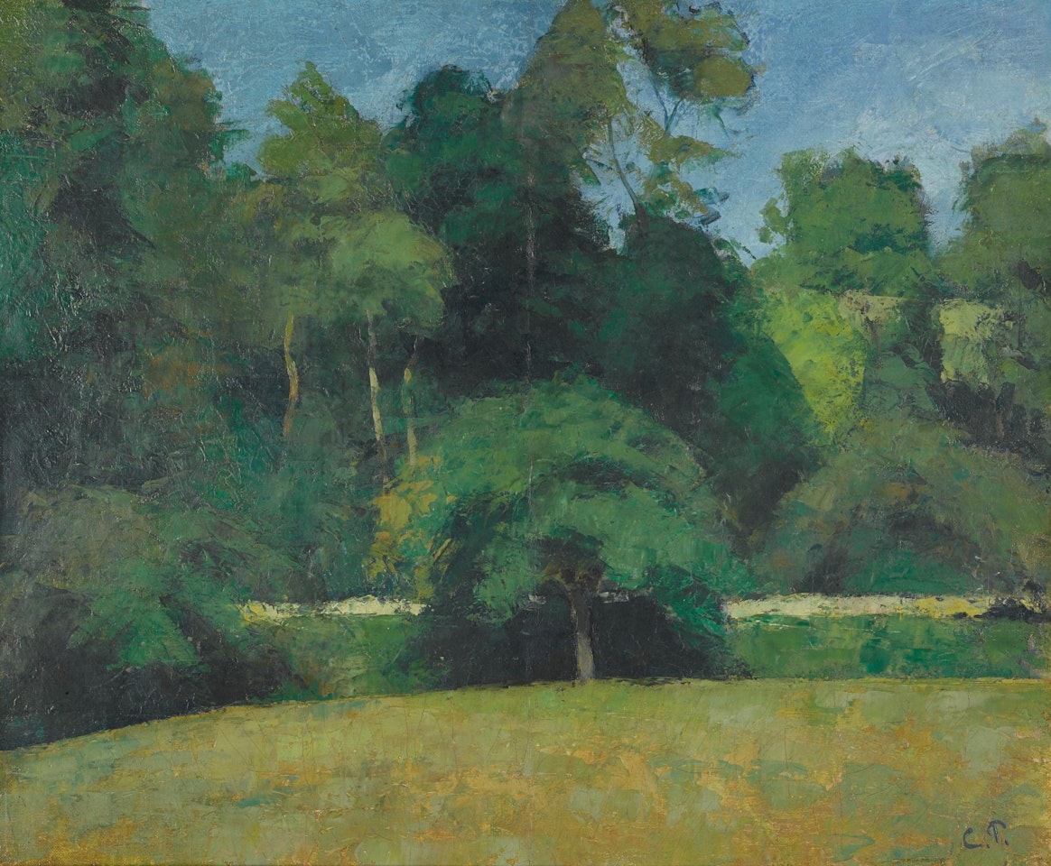 Le Fond De Saint-antoine � Pontoise by Camille Pissarro
