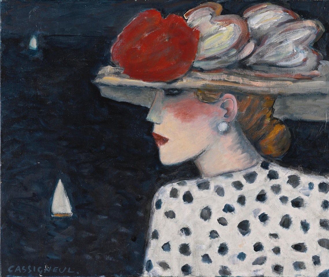 La Blouse � Pois by Jean-Pierre Cassigneul