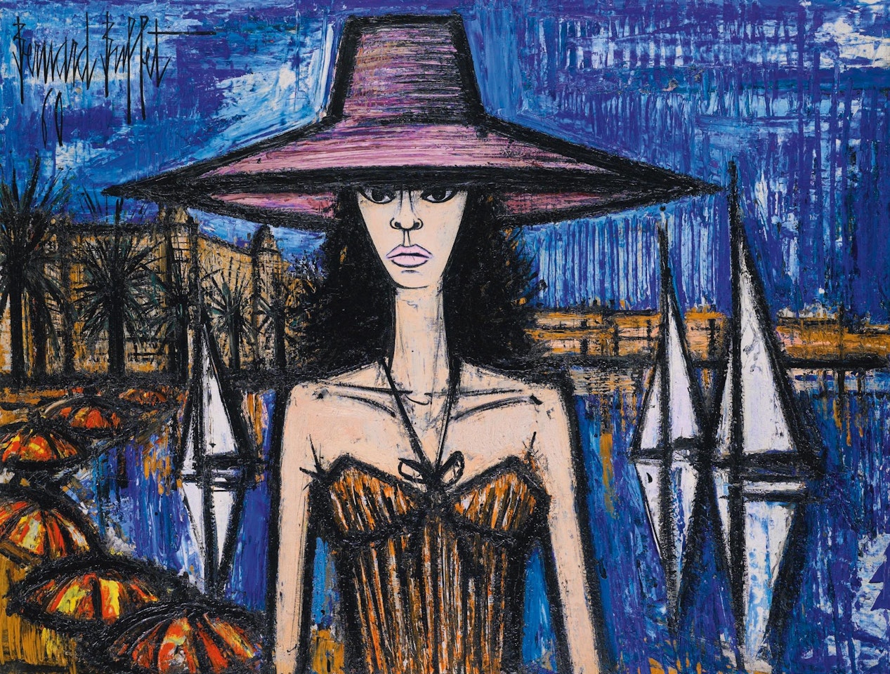 Baigneuse � Cannes by Bernard Buffet