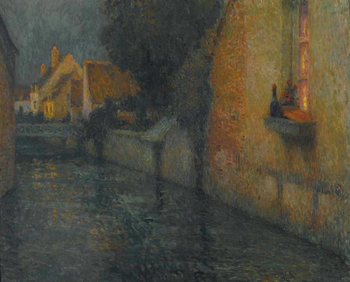 La Fen�tre, Gisors by Henri Le Sidaner