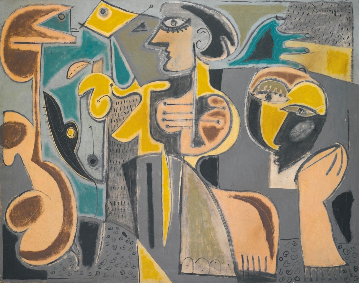 Personajes (Characters) by Oscar Dominguez