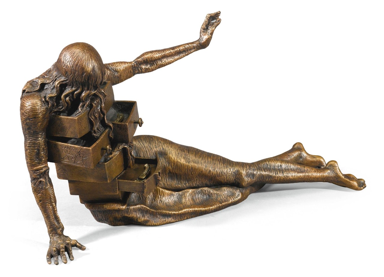 Le Cabinet anthropomorphique by Salvador Dali