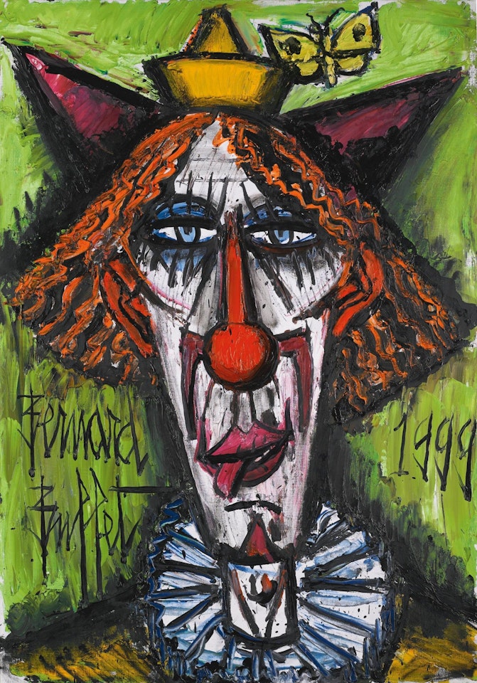 T�te De Clown by Bernard Buffet