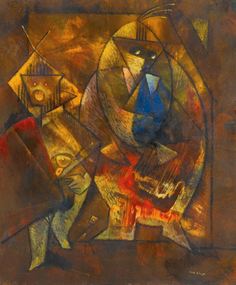Dimanche Apr�s-midi Sur Les Champs Elys�es by Max Ernst