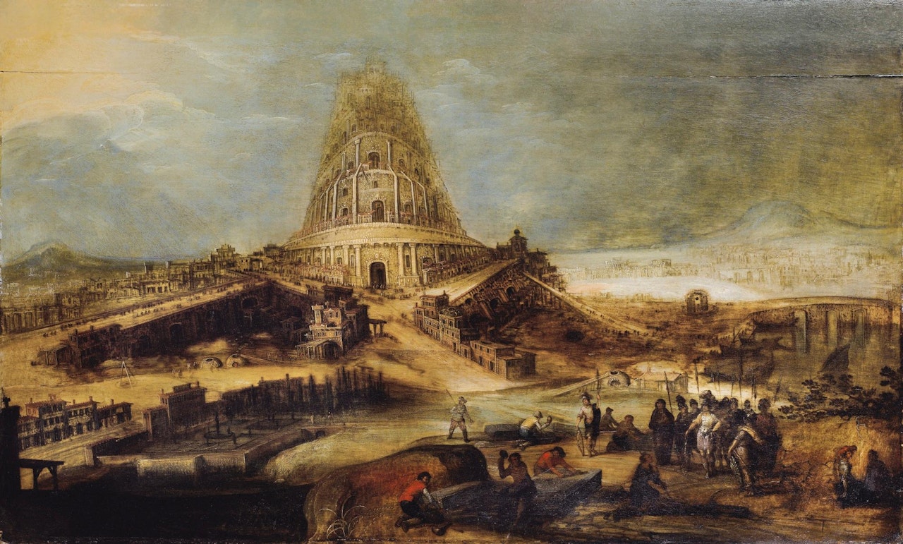 La tour de Babel by Hendrick van Cleve