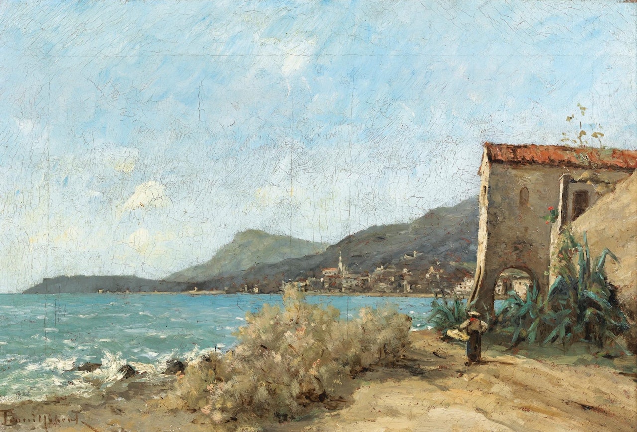 Vue d'antibes by Paul Désiré Trouillebert