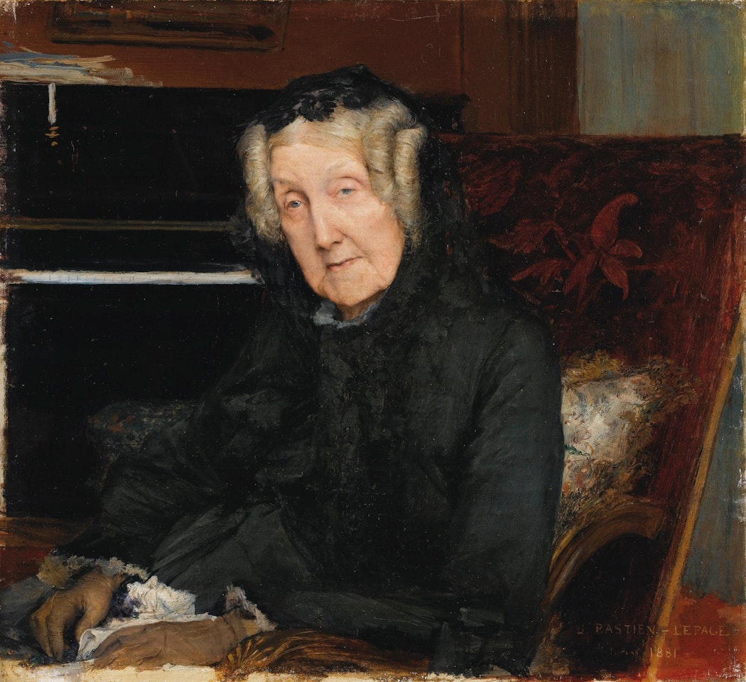 Portrait de Mme Waskiewicz by Jules Bastien Lepage