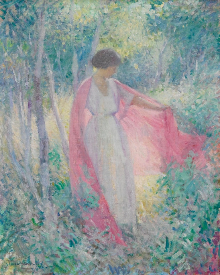In the Garden by Edmund William Greacen