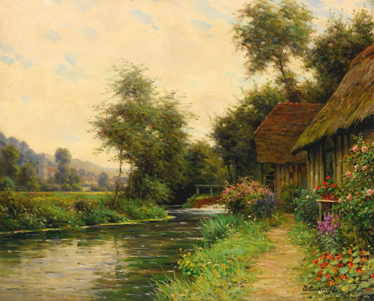 Miller's Cottage by Louis Aston Knight