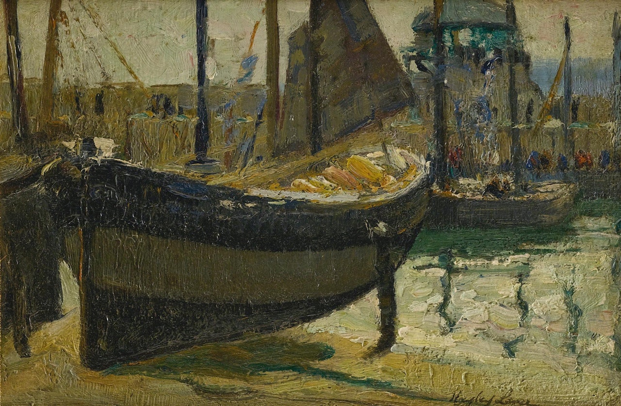 St Ives Harbor by Hayley Lever