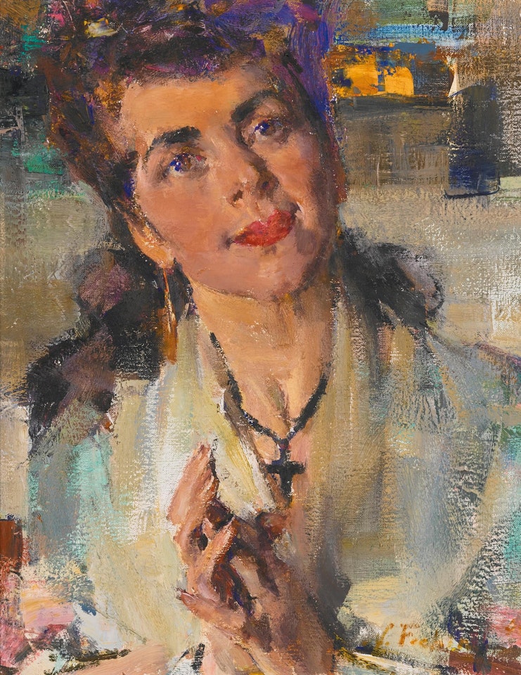 Portrait of a Young Woman by Nicolai Fechin