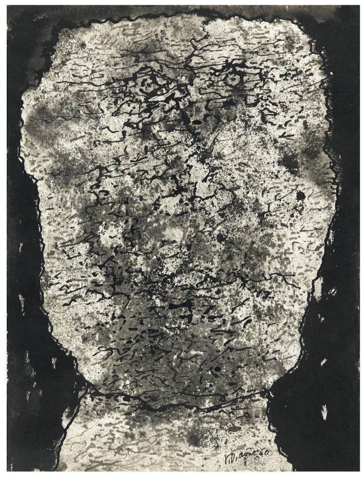 T�te by Jean Dubuffet