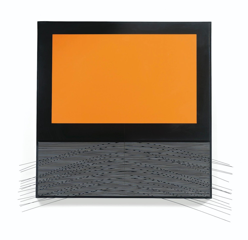 Le rectangle Mandarine by Jesus Rafael Soto