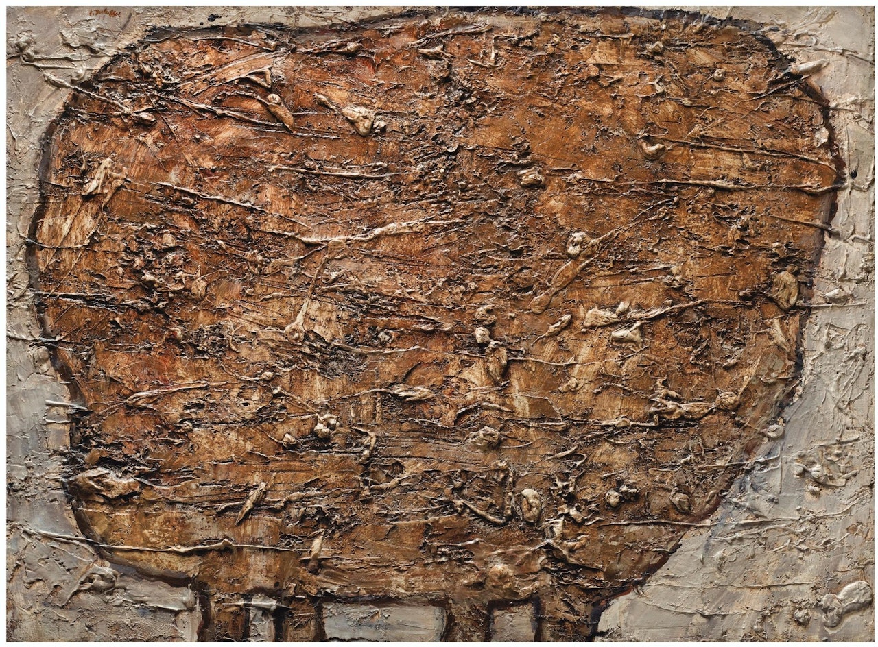 Table grumeleuse by Jean Dubuffet