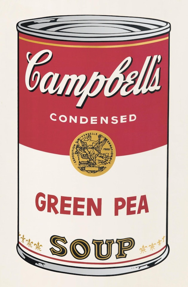 Campbell's soup I by Andy Warhol