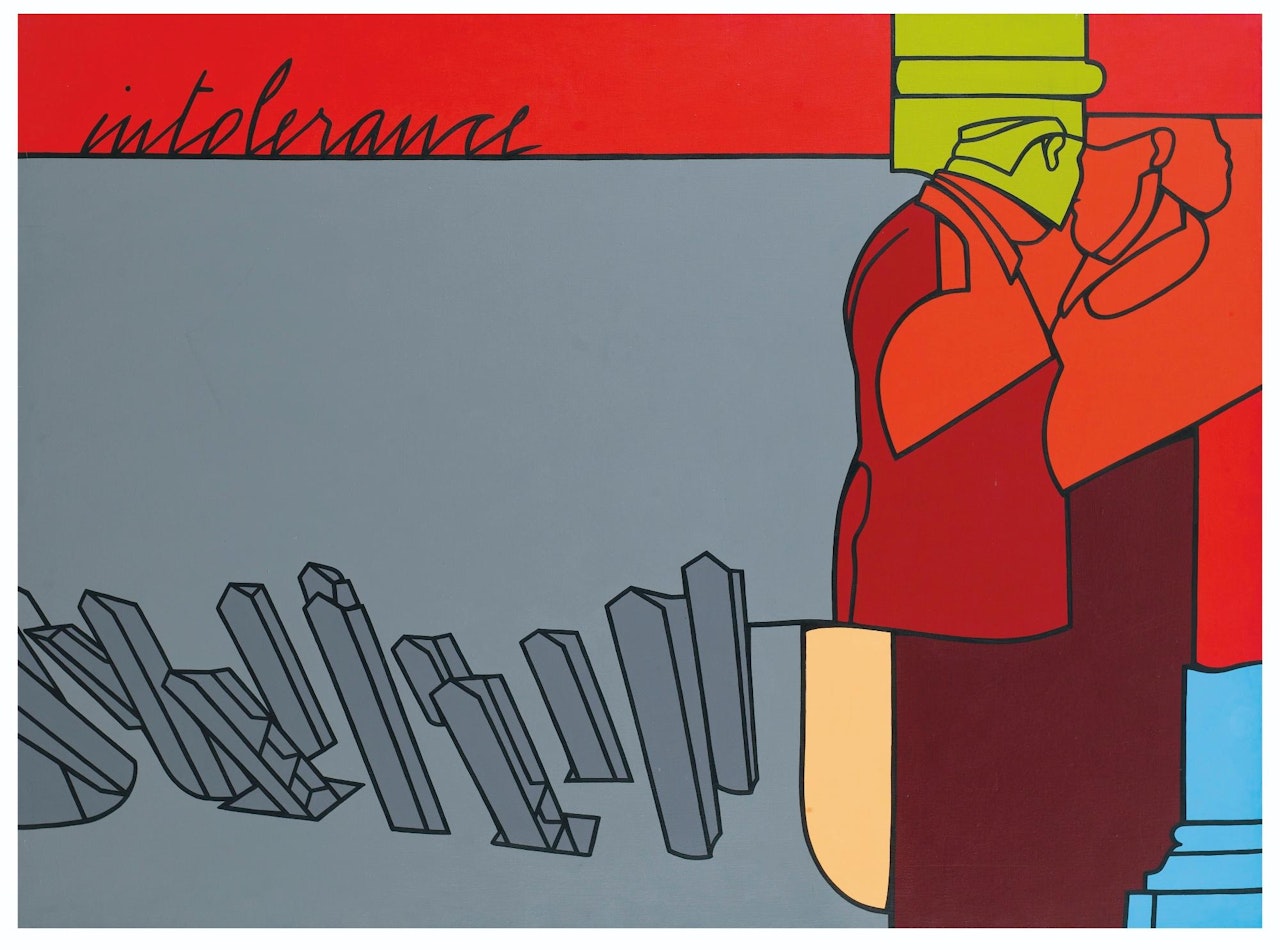 Intol�rance by Valerio Adami