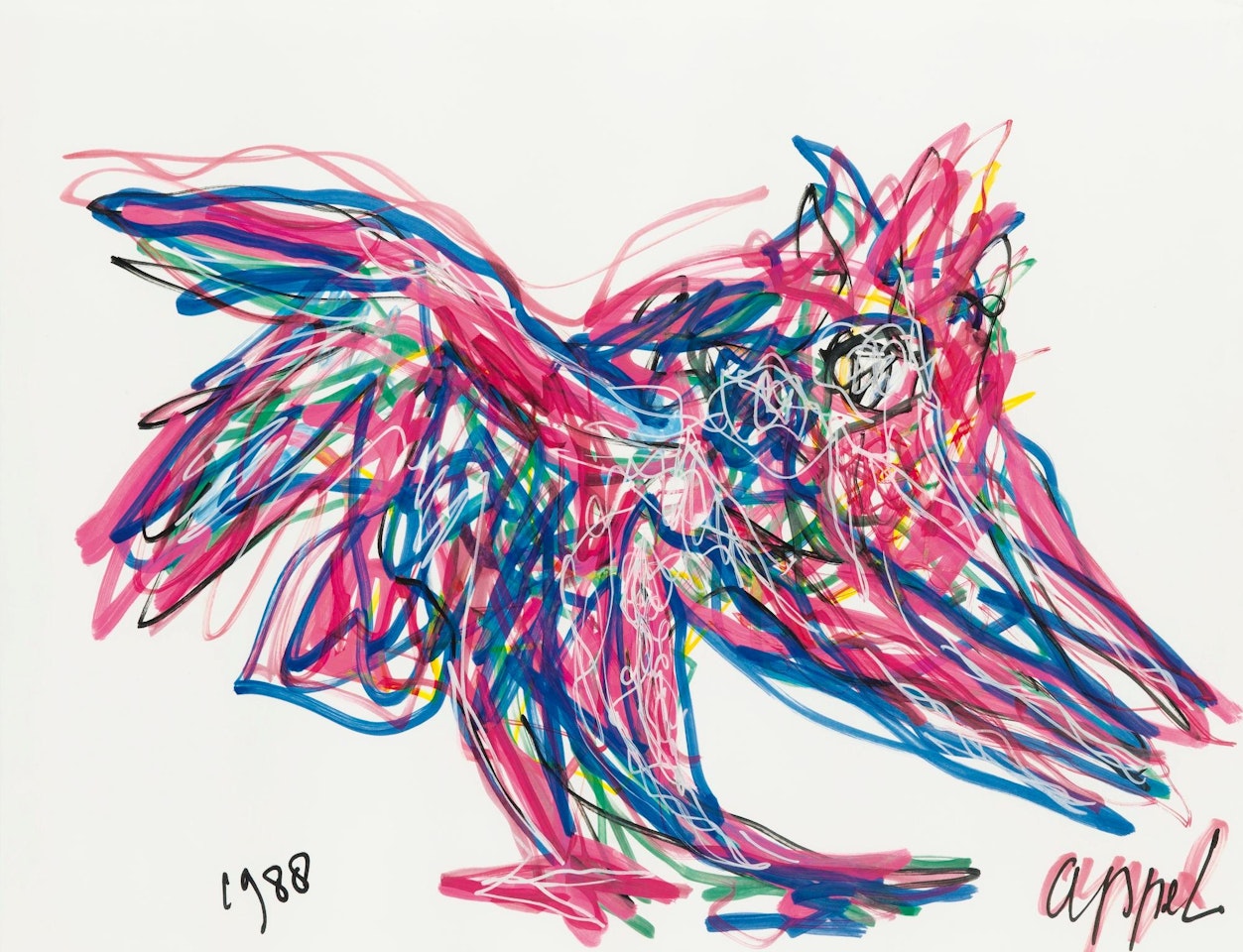 Sans titre by Karel Appel