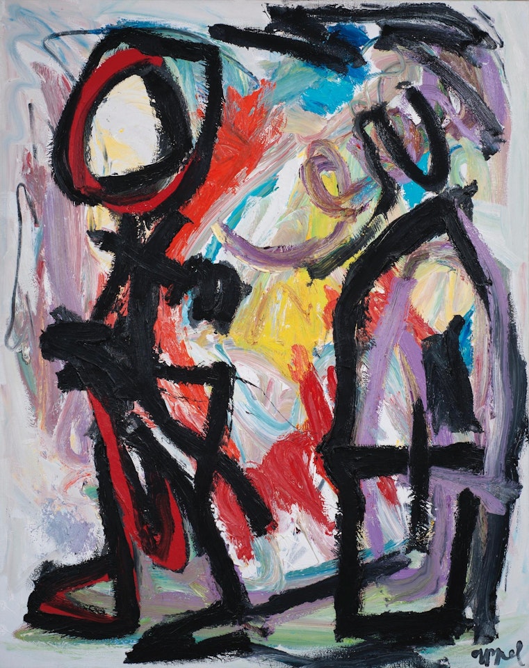 La promenade II by Karel Appel
