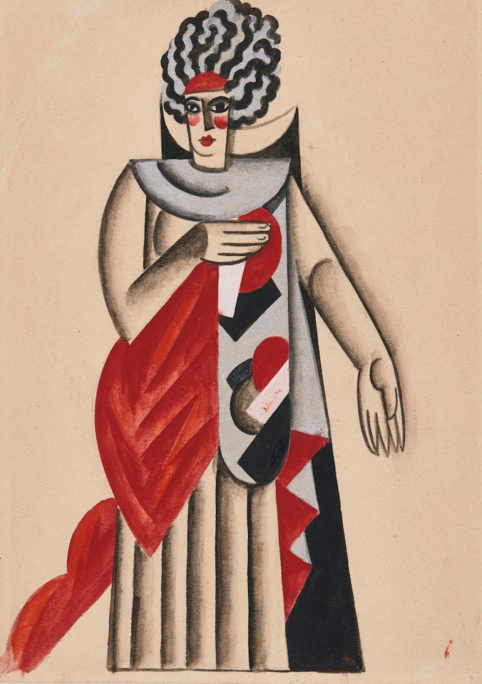 Costume Design for a Dancer by Pavel Tchelitchew
