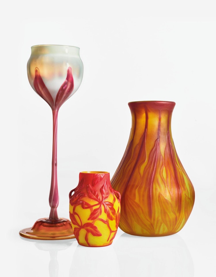 Flowerform Vase by Tiffany Studios