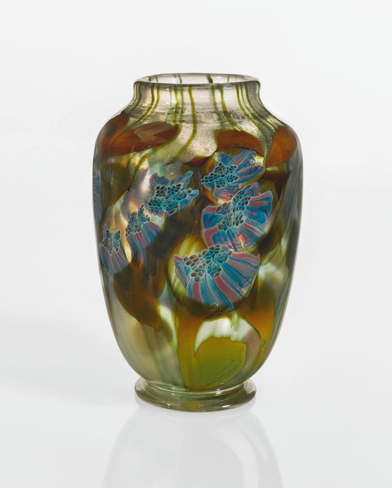 Anemone Paperweight Vase by Tiffany Studios