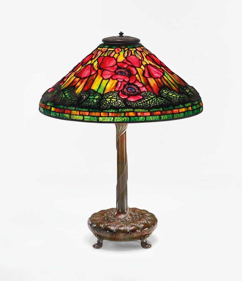 Poppy Table Lamp by Tiffany Studios