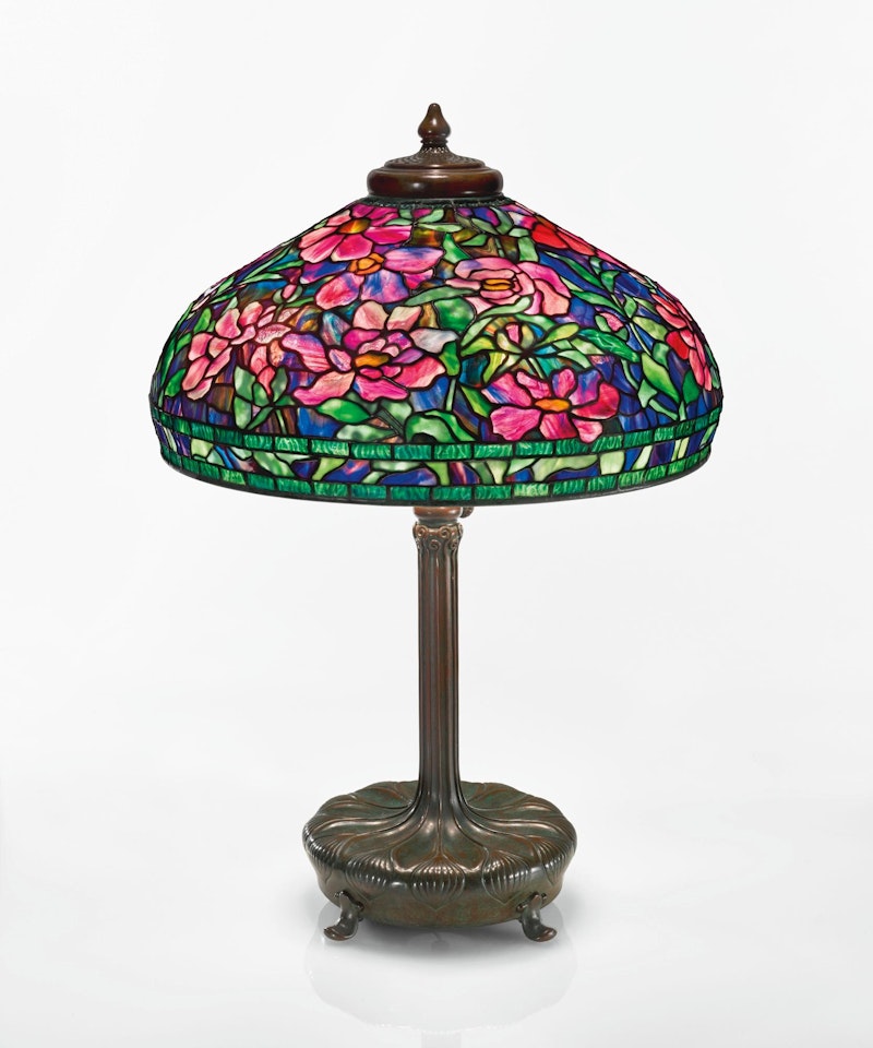 Peony Table Lamp by Tiffany Studios
