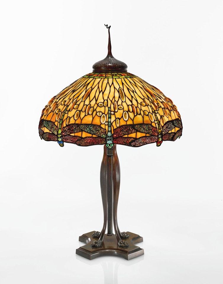 Dragonfly Table Lamp by Tiffany Studios