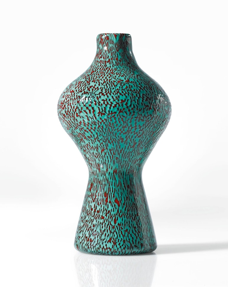 Murrine A Damo Vase by Paolo Venini