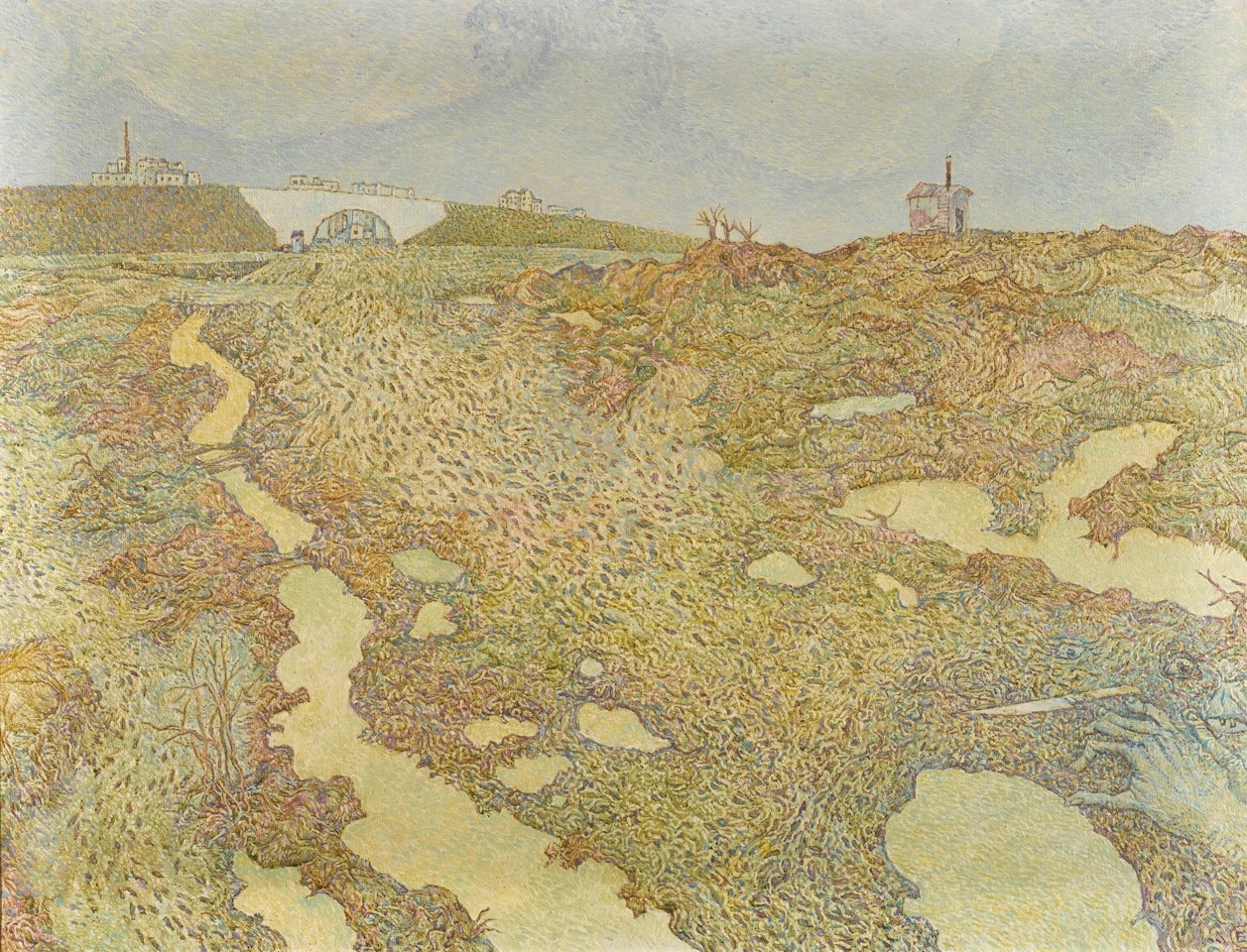 Autumnal Road by Boris Petrovich Sveshnikov