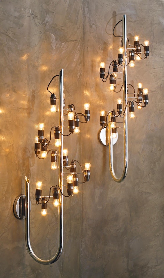 Pair of Wall Lights, Model No 226 by Gino Sarfatti