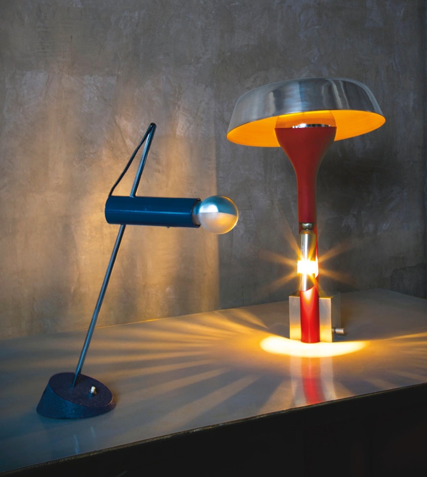 Table Lamp, Model No 566 by Gino Sarfatti